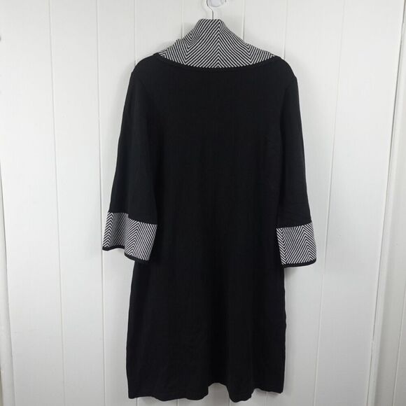 Jessica Howard Womens Cowl Neck Sweaterdress Plus Size 1X - Picture 9 of 12